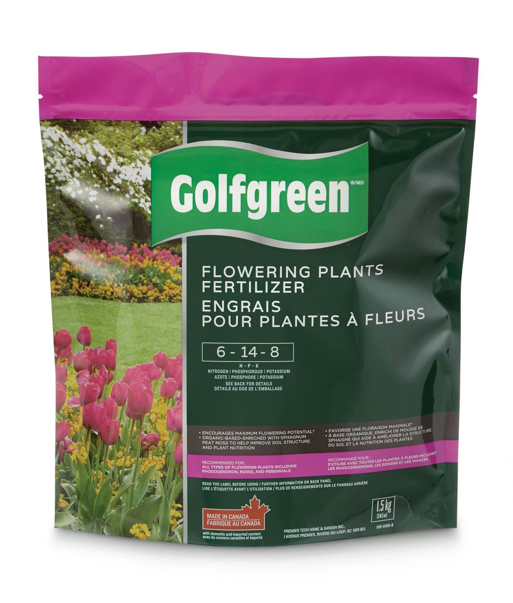 Golfgreen Flowering Plants Granular Fertilizer, 6-14-8, 1.5-kg