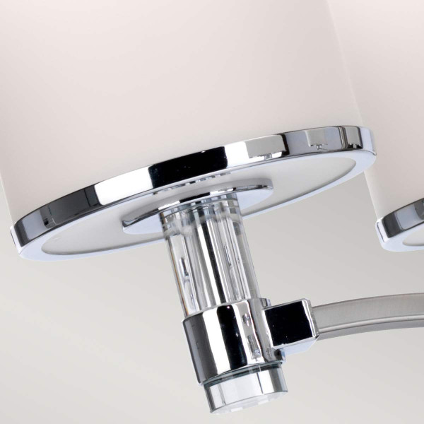 Żyrandol nikiel Prospect Park 5xE27x60W wym:208,9x64,2x64,2 Feiss