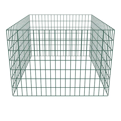 NNEVL Square Mesh Garden Composter 100 x 100 x 70 cm