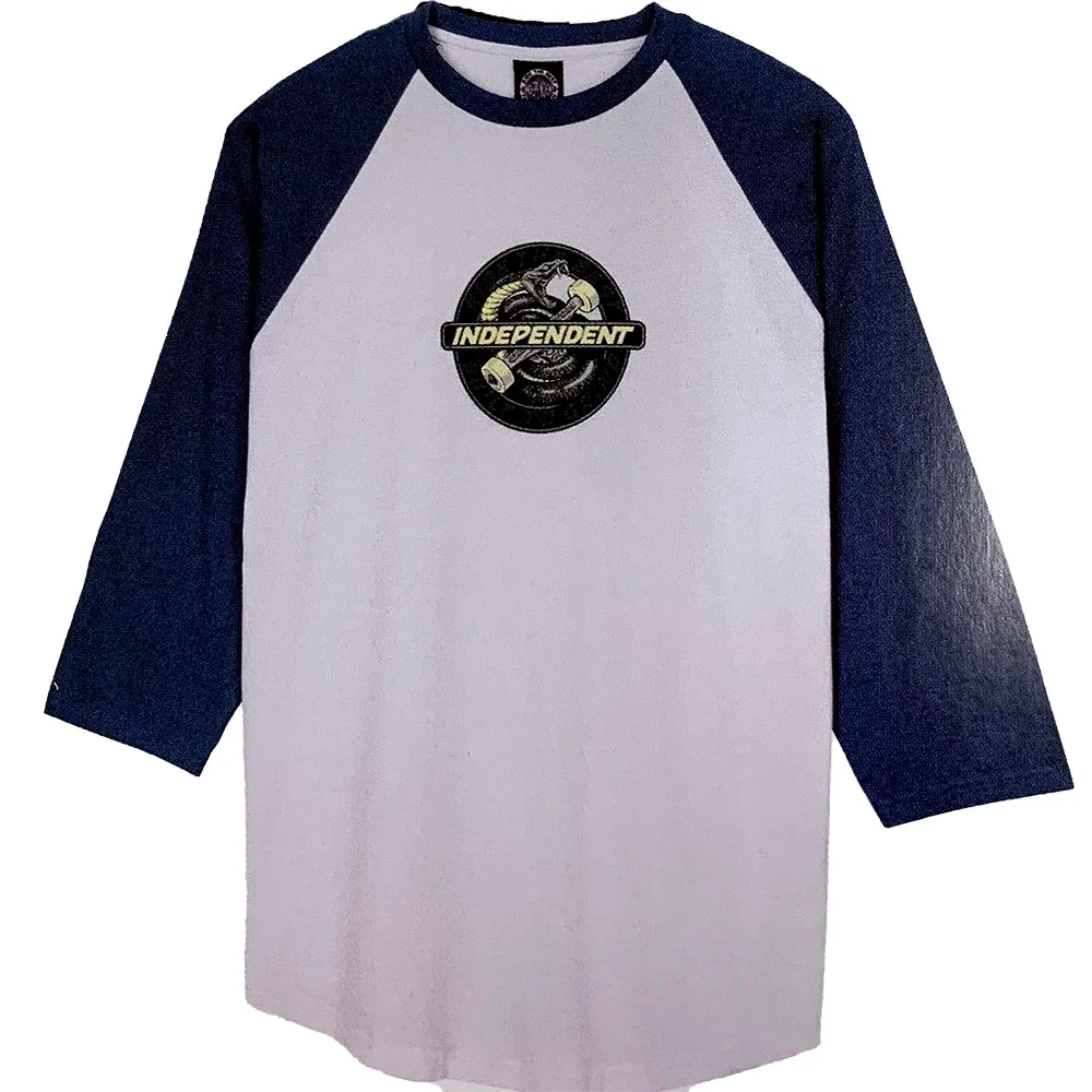 Independent Baseball top speed snake front baseball short sleeve T-shirt