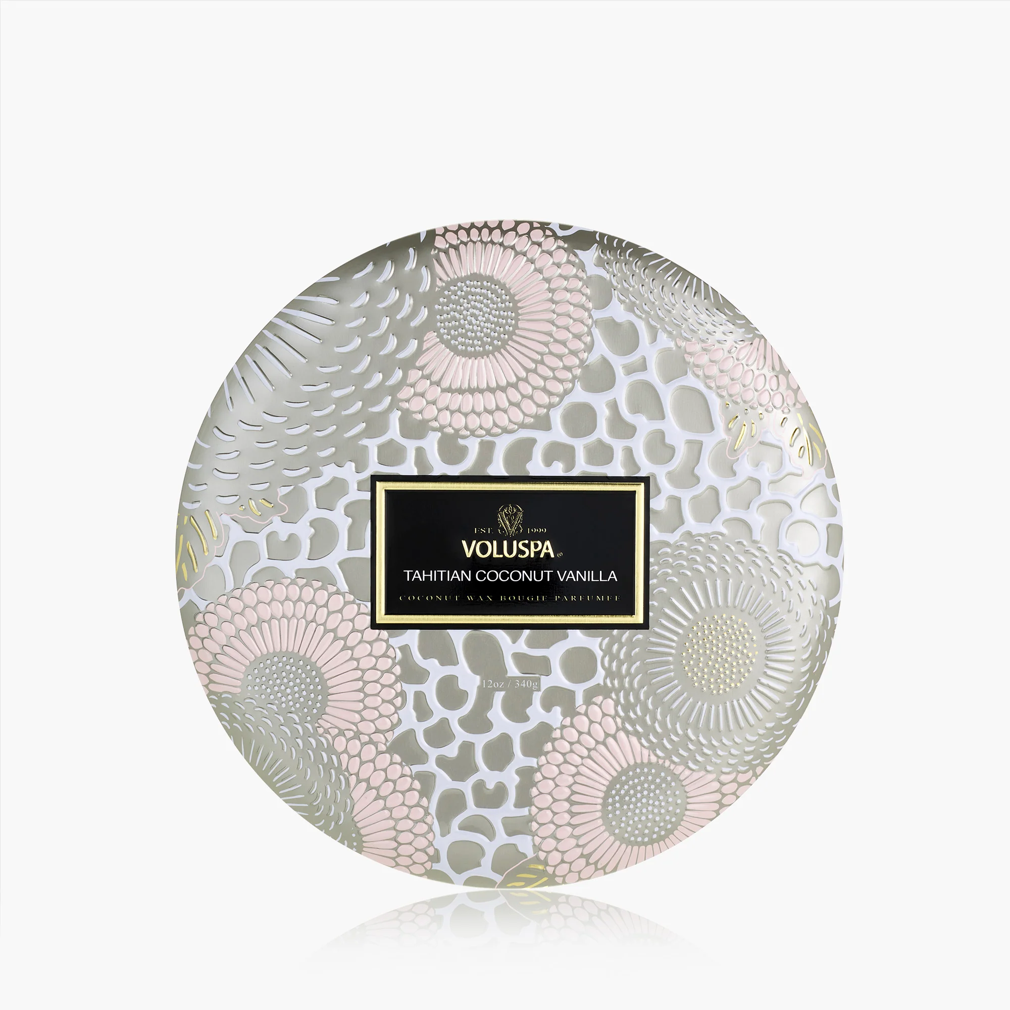 Tahitian Coconut Vanilla - 3 Wick Tin Candle