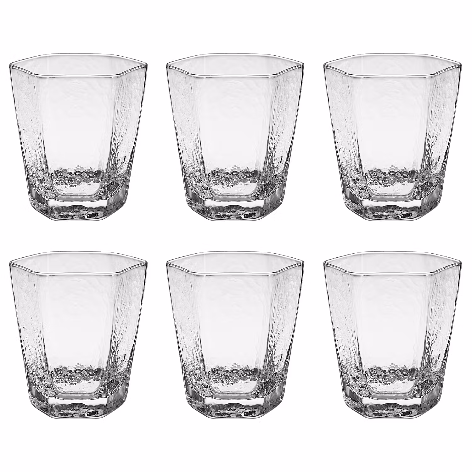 CUBES Trinkglas 6er-Set