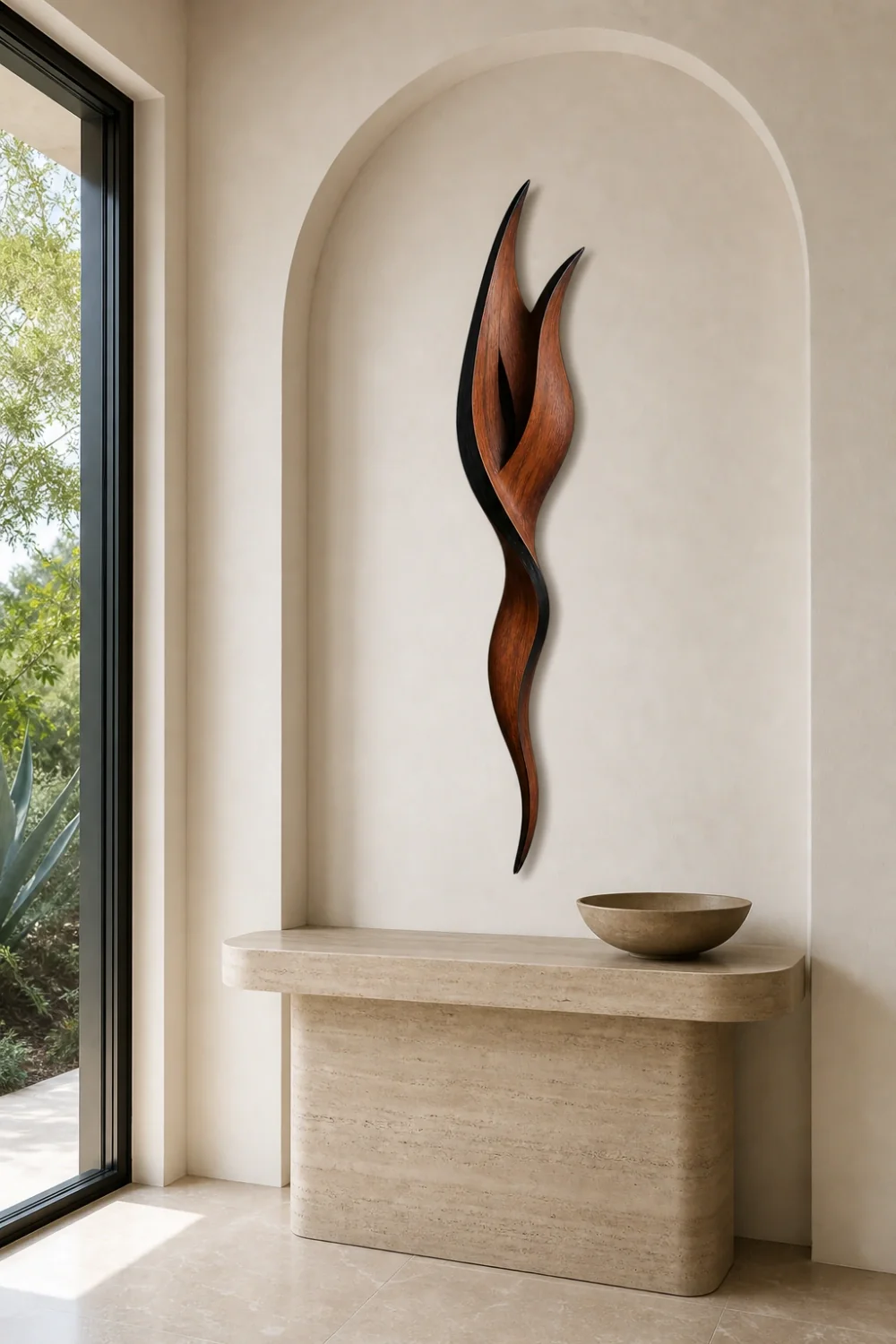 Abstract Wood Wall Art #QAB002
