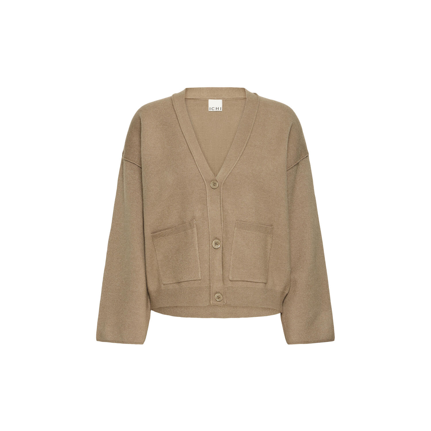 IH Ballia Cardigan, sepia tint melange