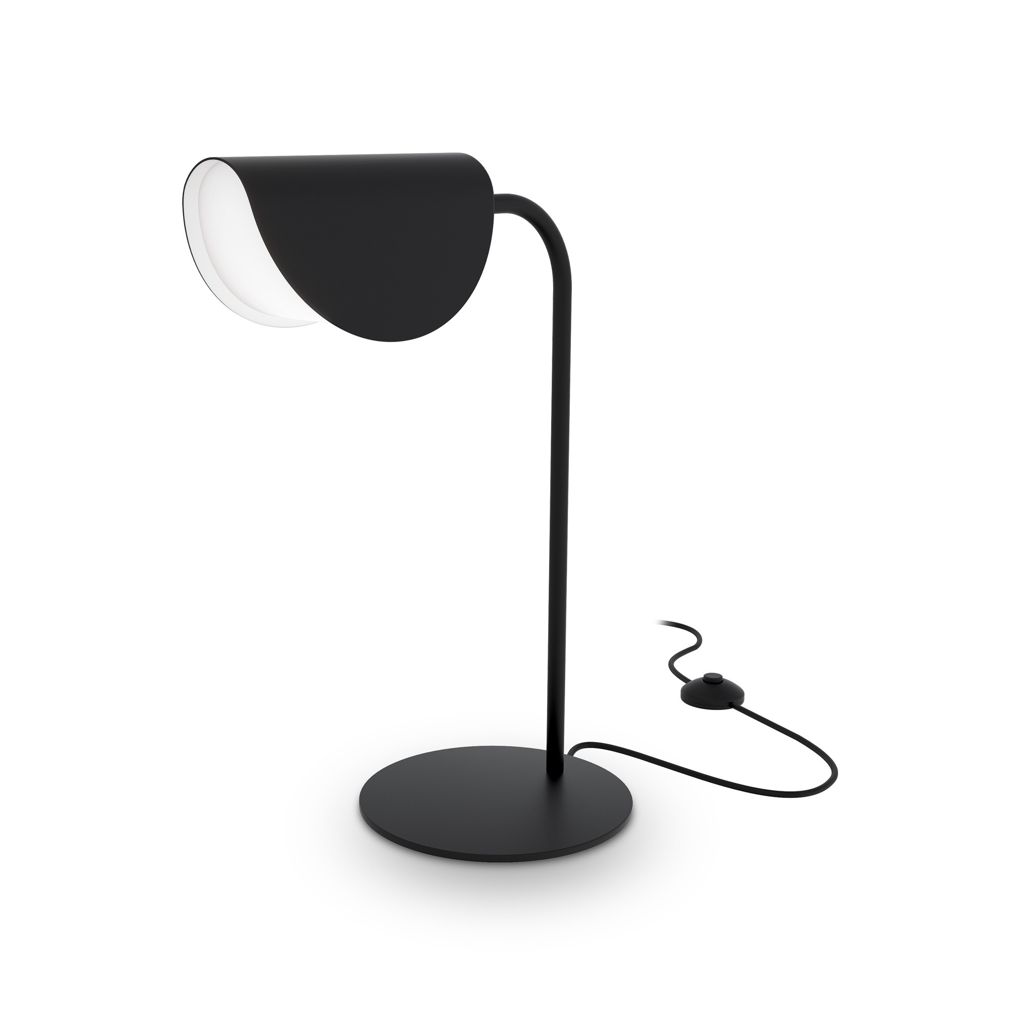 Lampa stołowaczarna MOLLIS 1xG9x28W wys:43cm Maytoni