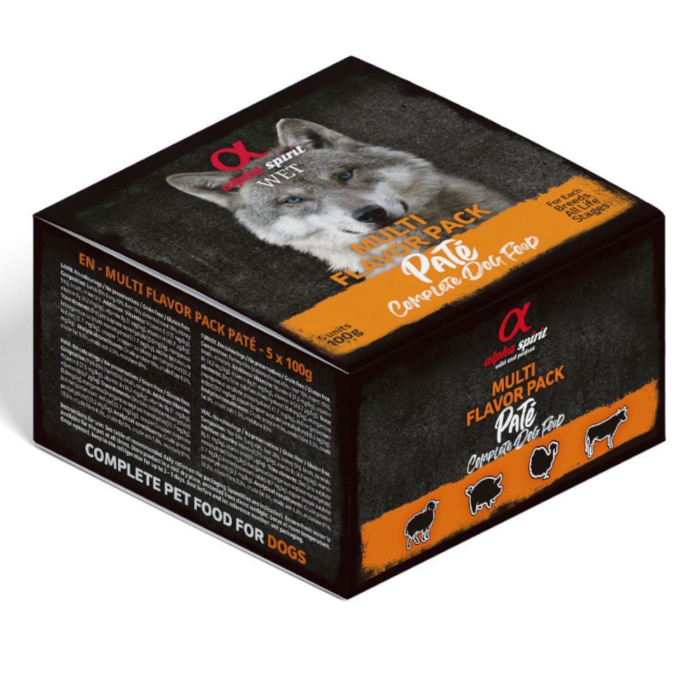 alpha spirit Multi-Flavour Pouch for Dogs