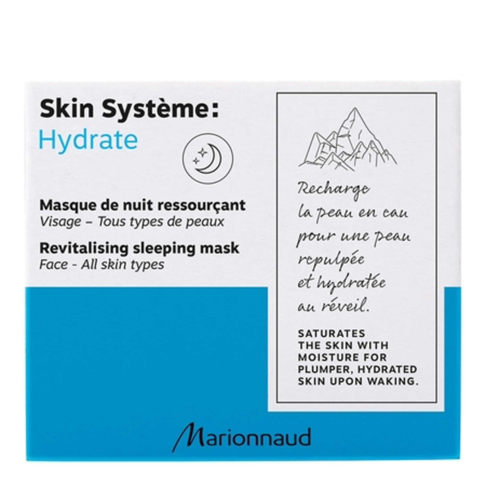 SKIN SYSTÈME HYDRATEMasque de nuit ressourçant