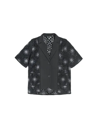 Patchwork Crochet Jacket  - 25WDJ245M