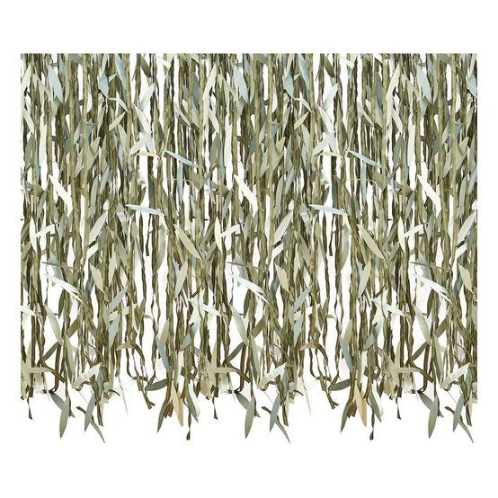 Ginger Ray Leaf Ribbon Backdrop 100m