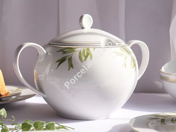 Serwis obiadowy na 12 osób (42 el.) Waza - Classic WA-166 Oliwka