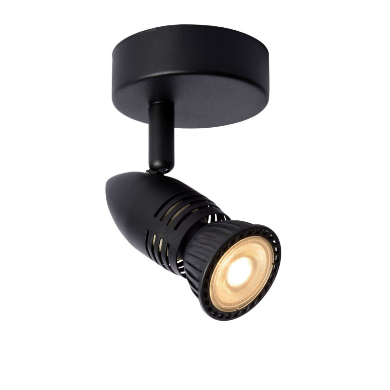 Spot Caro noir GU10 5 W LUCIDE
