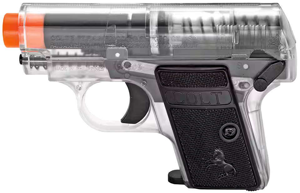 Colt 25 Twin Pack Spring Powered Airsoft Pistols, 200 FPS, 70 BB Capacity