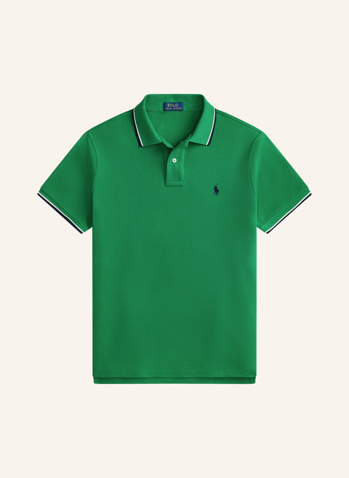 POLO RALPH LAUREN Piqué-Poloshirt Custom Slim Fit