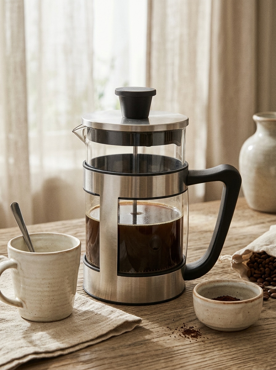 Zaparzacz do herbaty typu French Press