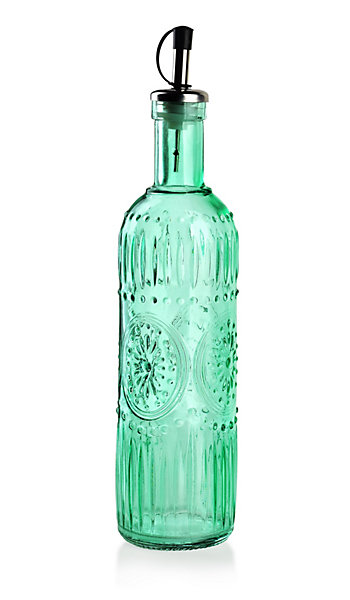 Bouteille en verre Cuisine Moderne MODERN KITCHEN 29x8cm verte 510ml 1 pc