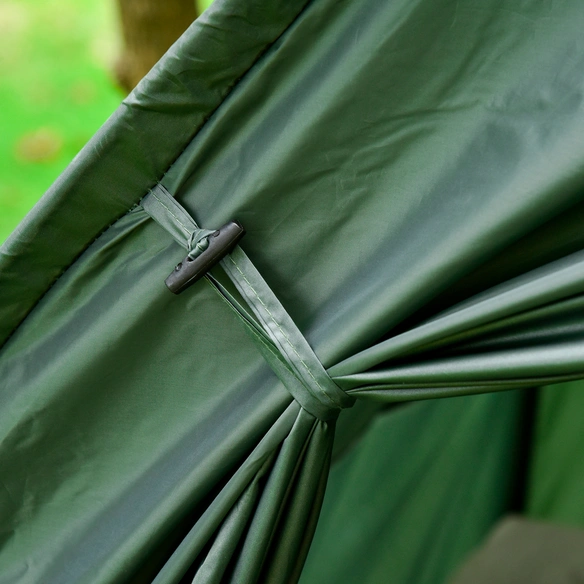 Feldbett, BxHxT: 86 x 160 x 86 cm, Polyester/Oxford Gewebe/Taft/Aluminium/Fiberglas