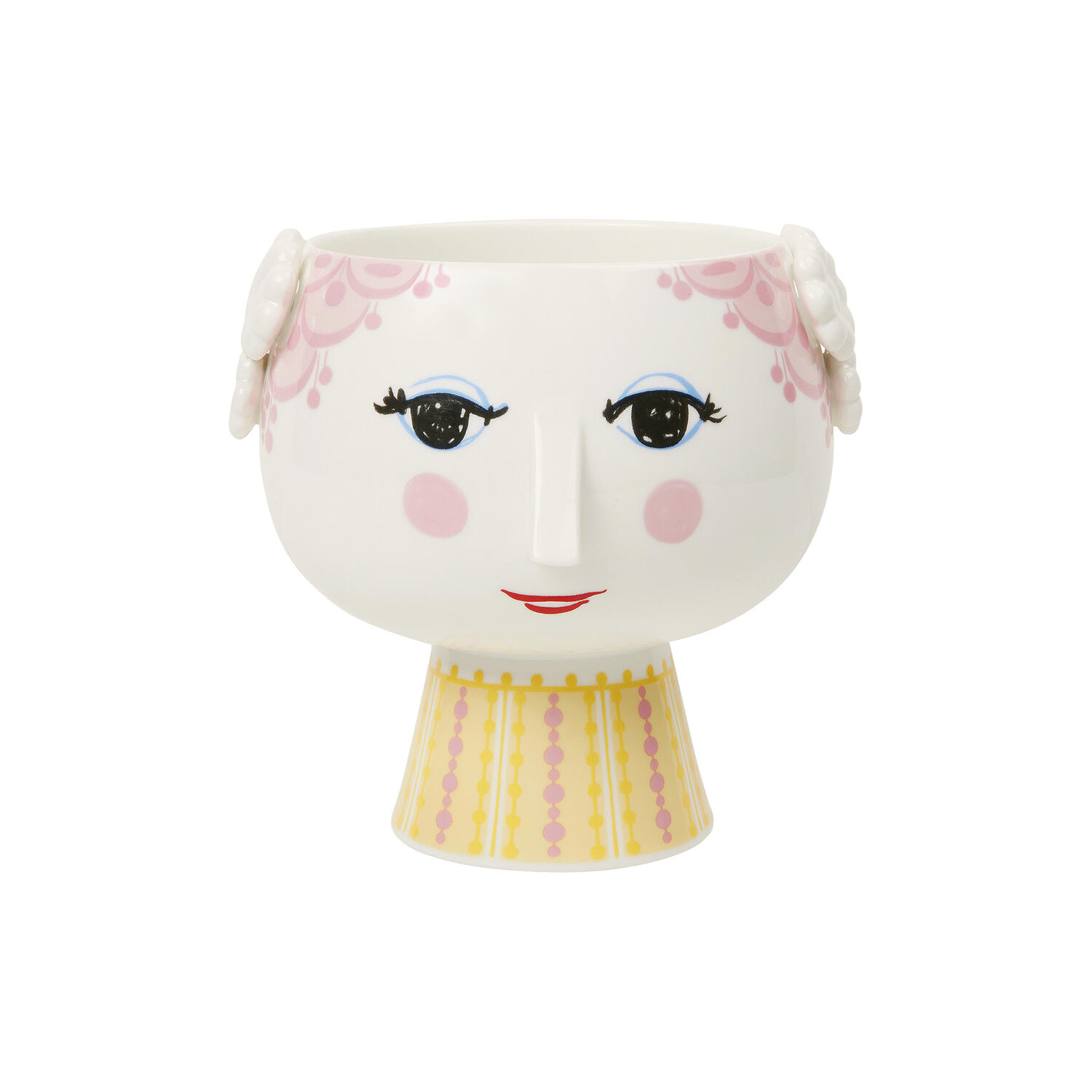 Eva urtepotteskjuler p&aring; fod, pink