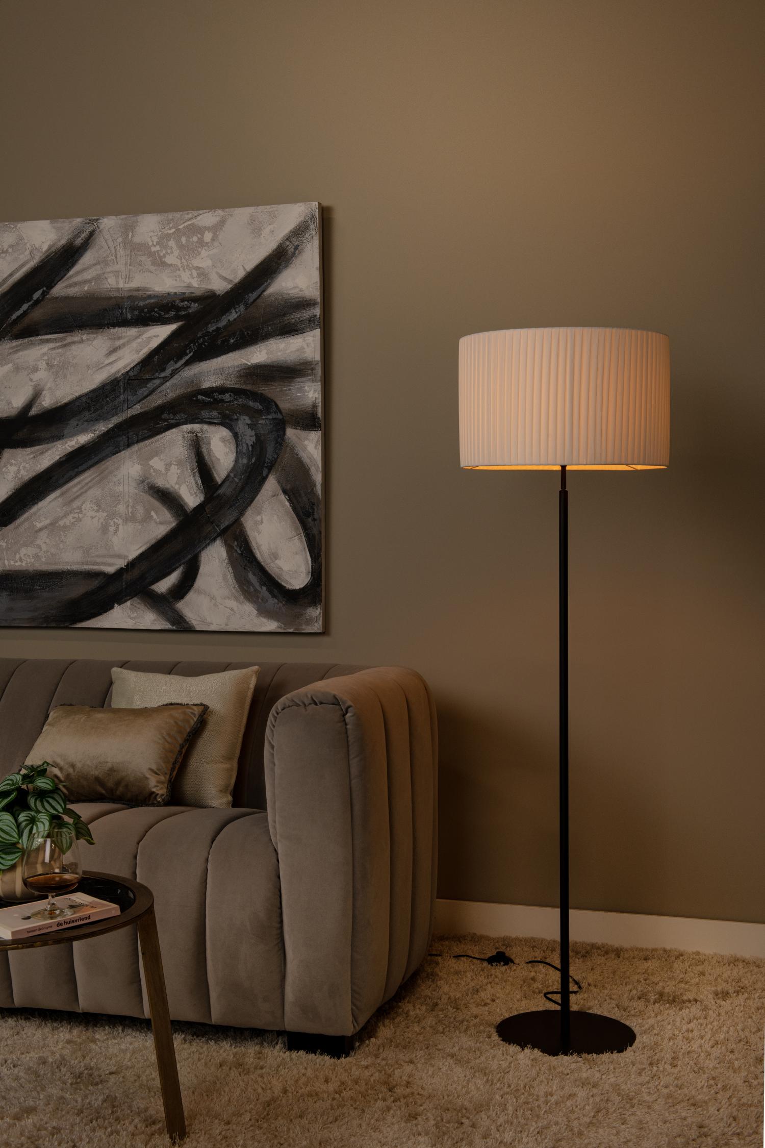 Lucide vloerlamp FOLD - 1xE27 - Wit