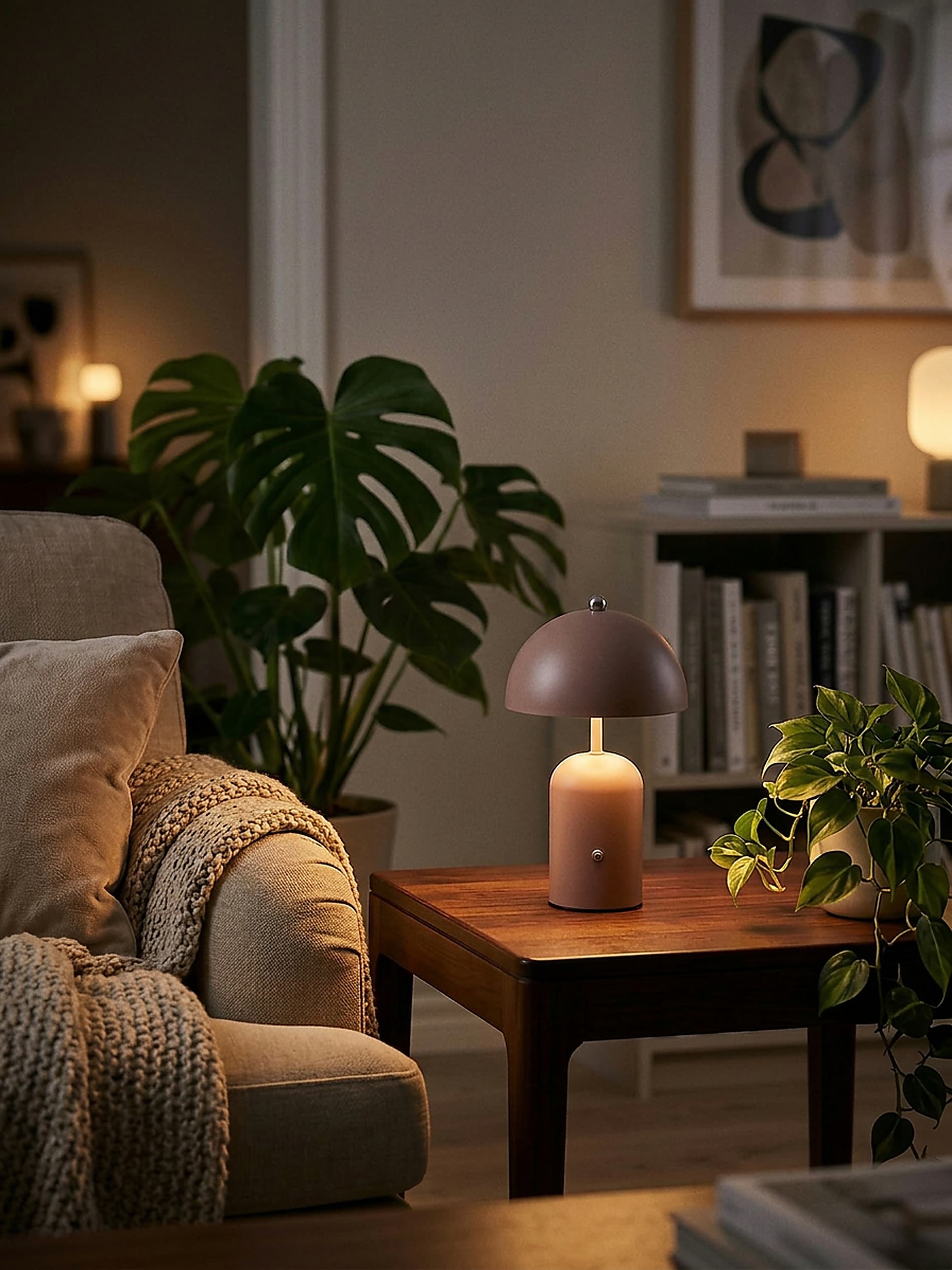 Minimalistyczna lampka nocna LED
