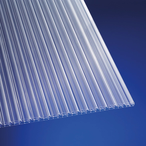 Dachplatte, Breite: 980 mm, transparent, Polycarbonat (PC)