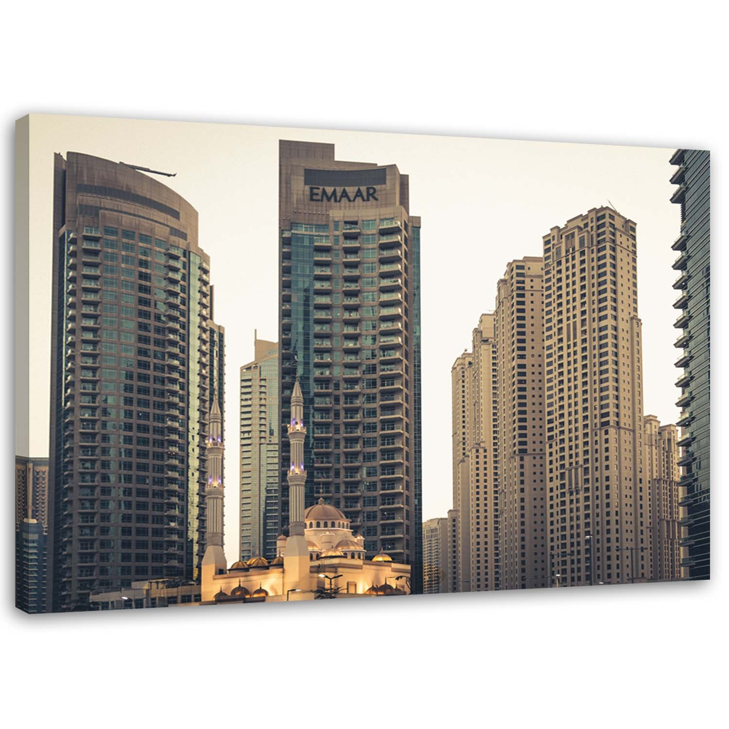 Feeby Obraz na płótnie Wieżowce w Dubaju architektura 60x40