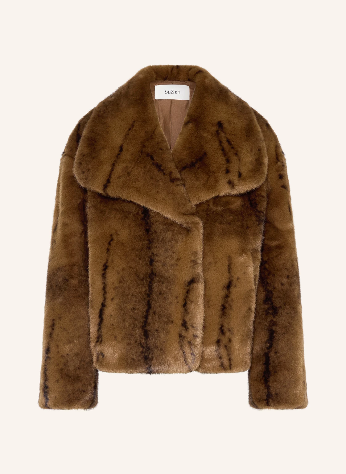 ba&sh Kunstfell-Jacke FOXY