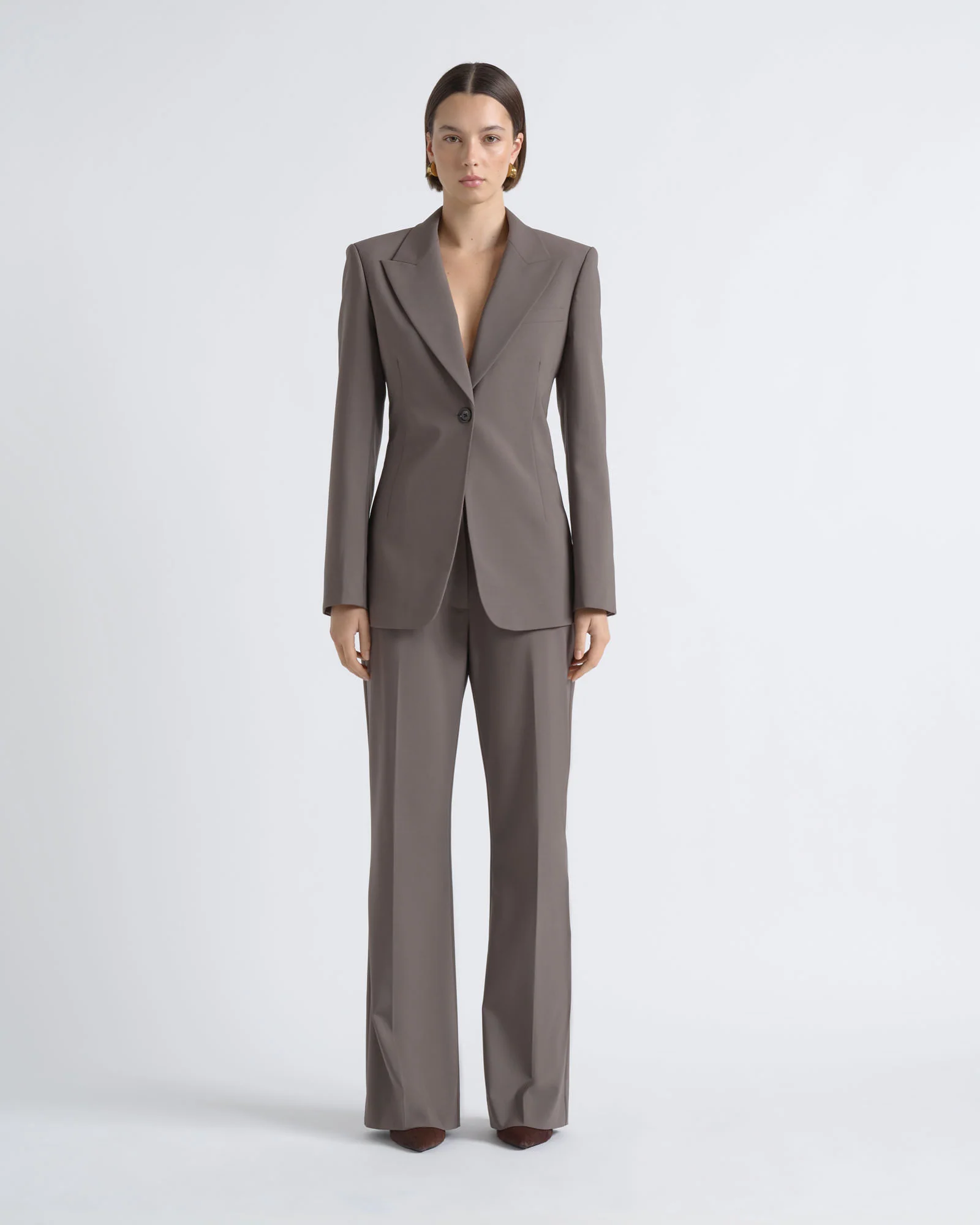 Single Breasted Slim Fit Blazer