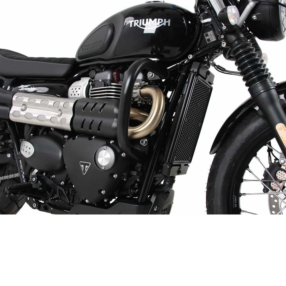 Hepco Becker Triumph Street Srcambler 2017 tubular engine guard
