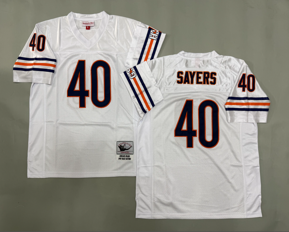 Gale Sayers Chicago Bears Authentic Throwback Retired Player Jersey