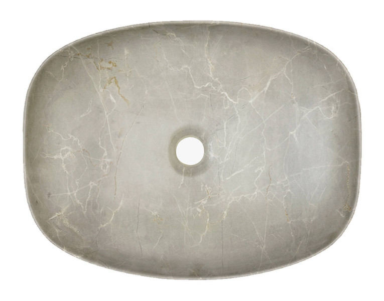 Umywalka nablatowa ceramiczna ANNA-MY1 Matt Surface 50,5 cm