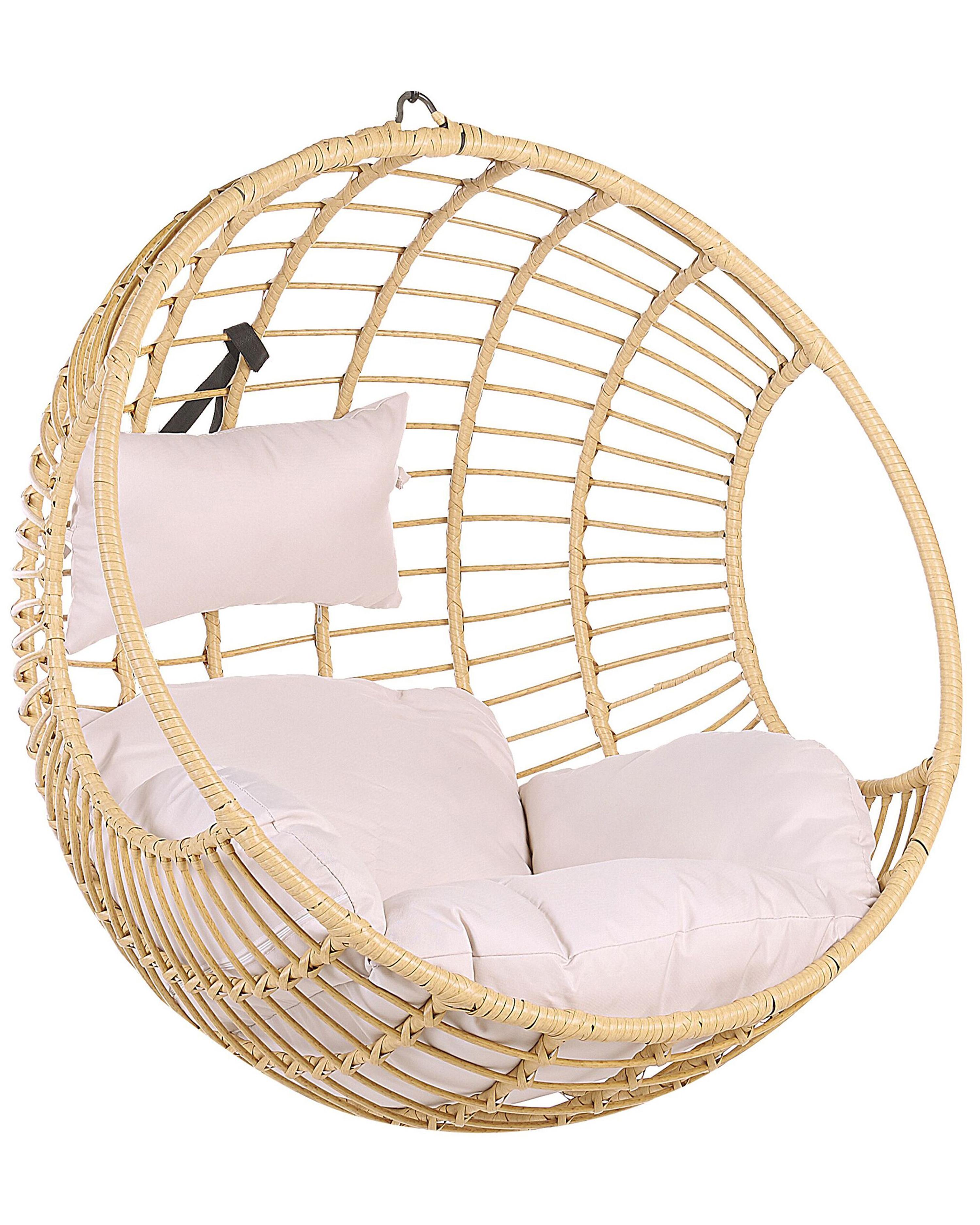Hanging Chair ASPIO PE Rattan Natural
