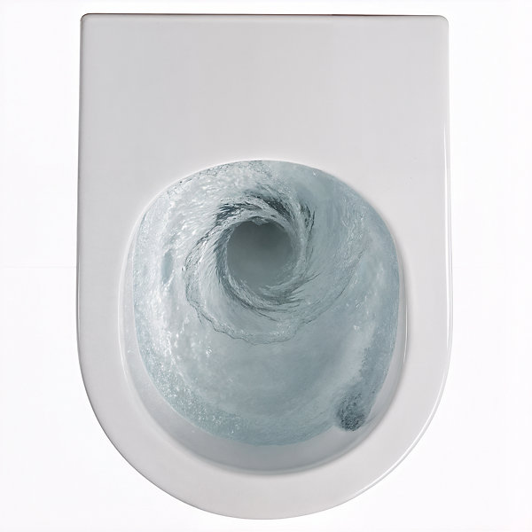 Pack WC bâti-support autoportant   WC sans bride Ceramia PixL avec abattant SoftClose   plaque noir (STCEPXWT02-U)
