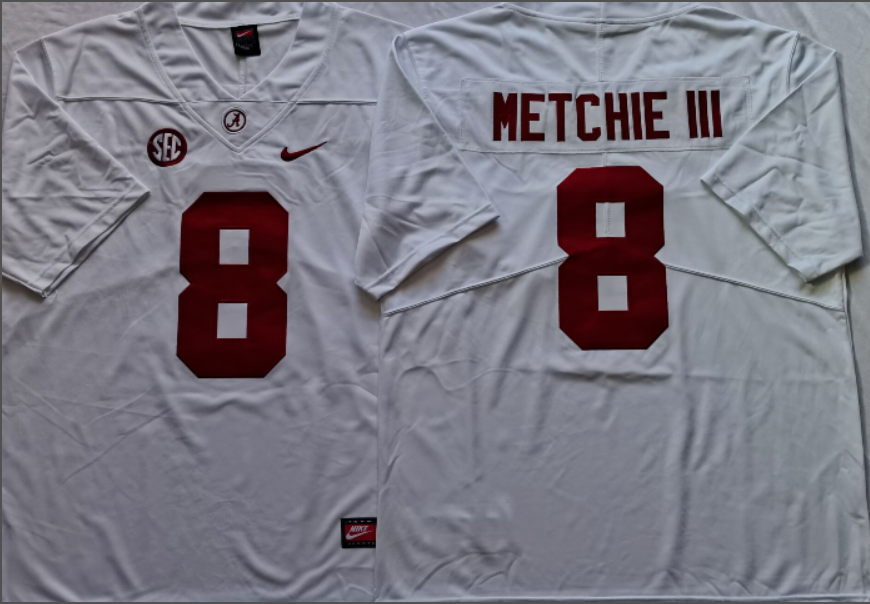 John Metchie III NCAA Alabama Crimson Tide crimson tideNike Vapor Limited Jersey