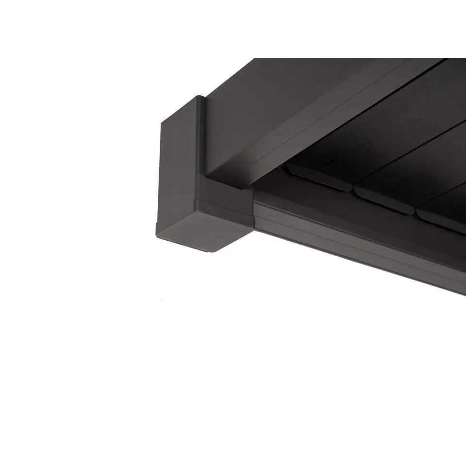 Mirador Classic overkapping muur 300 x 400 cm antraciet