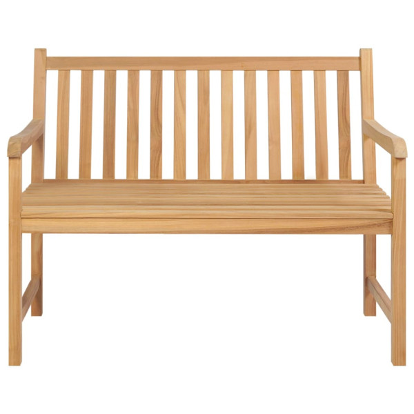 Ławka ogrodowa Brąz 114 cm Drewno vidaXL