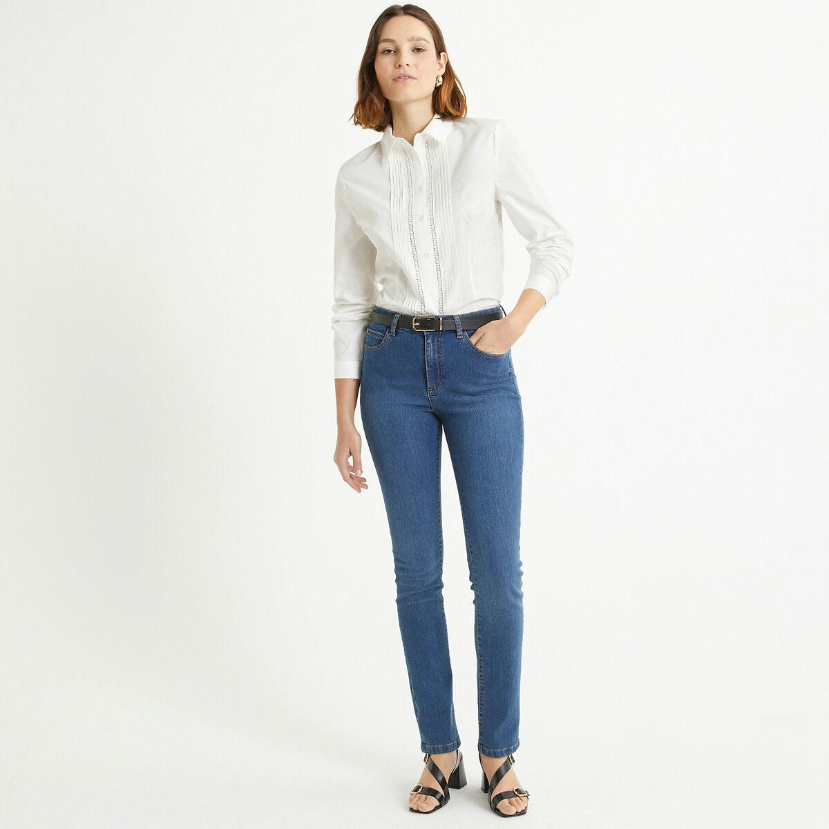 Jean regular, droit