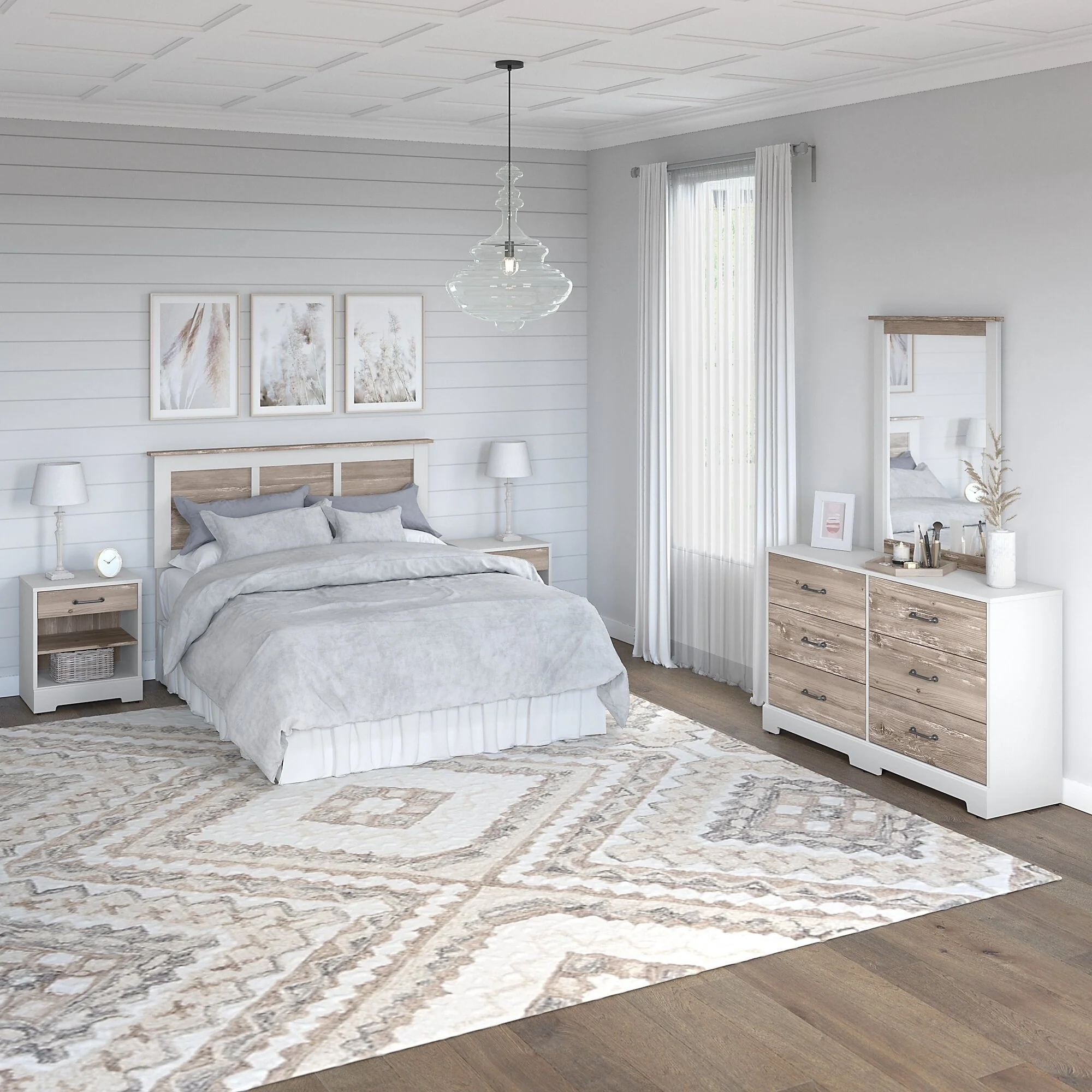 River Brook 5 Piece Full/Queen Bedroom Set
