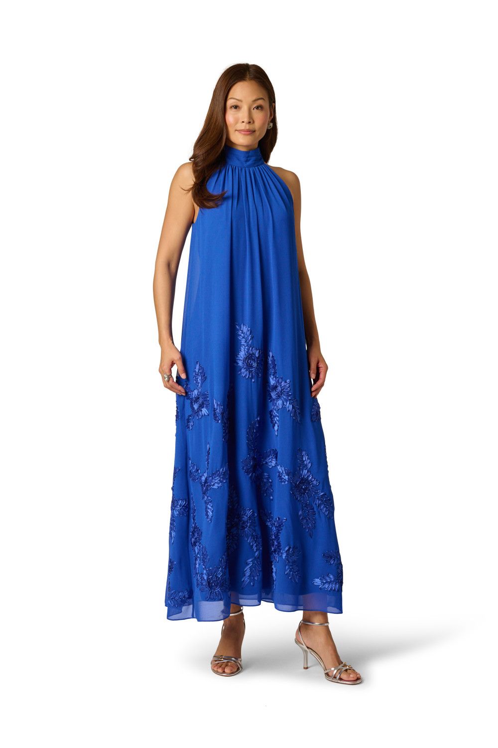 Adrianna Papell Soutache Ggt Swing Dress