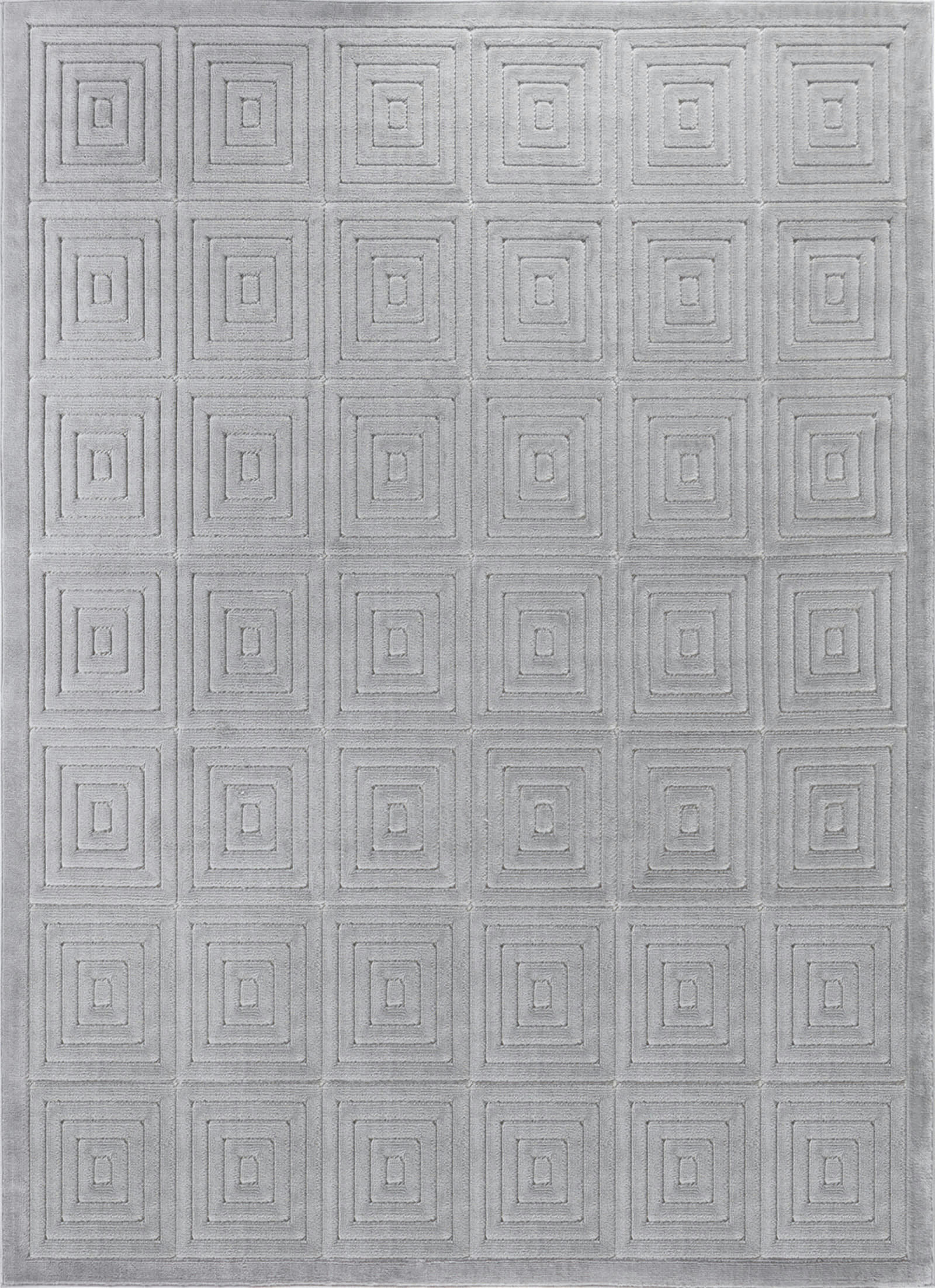 SAKURA - Tapis d'Intérieur/d'Extérieur Hygge Gris 80x150