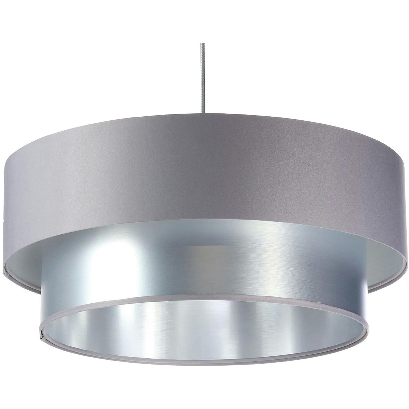 DUO ÉLÉGANT - Suspension Tissu Gris