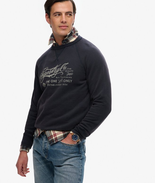 The Merchant Store - Vintage Print Sweatshirt