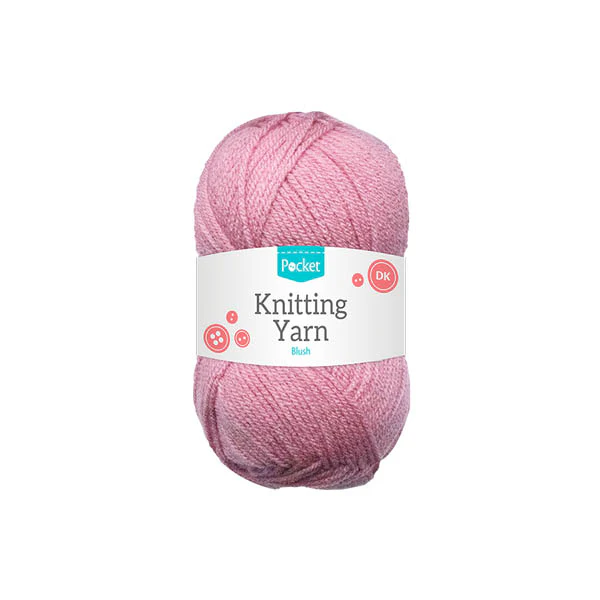 Pocket Knitting Yarn Blush 75g