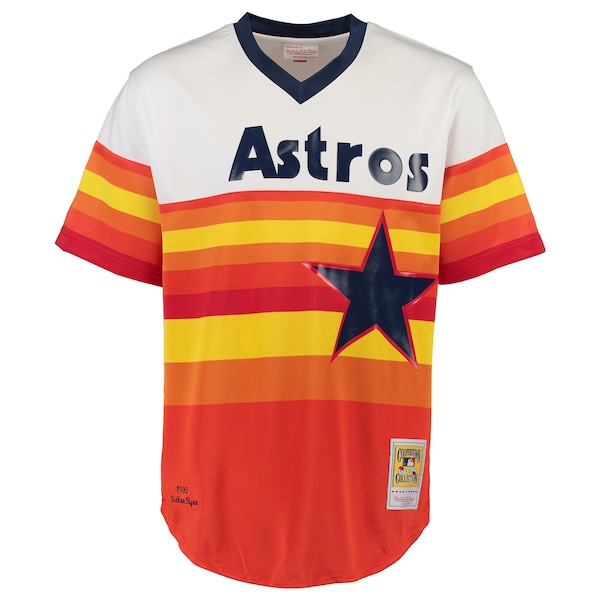 Nolan Ryan Houston Astros Throwback Authentic Jersey - White