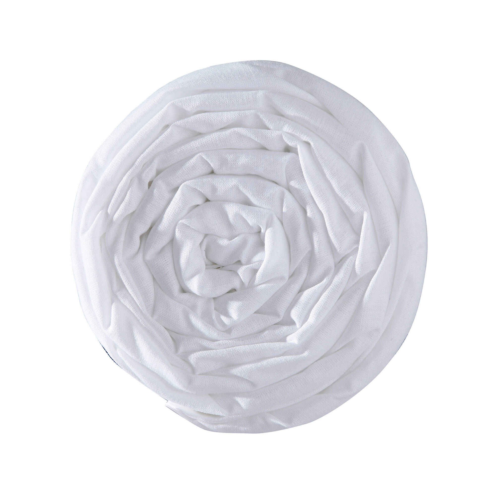 Drap-housse uni sommier articulé polyester-coton bonnets 26 cm