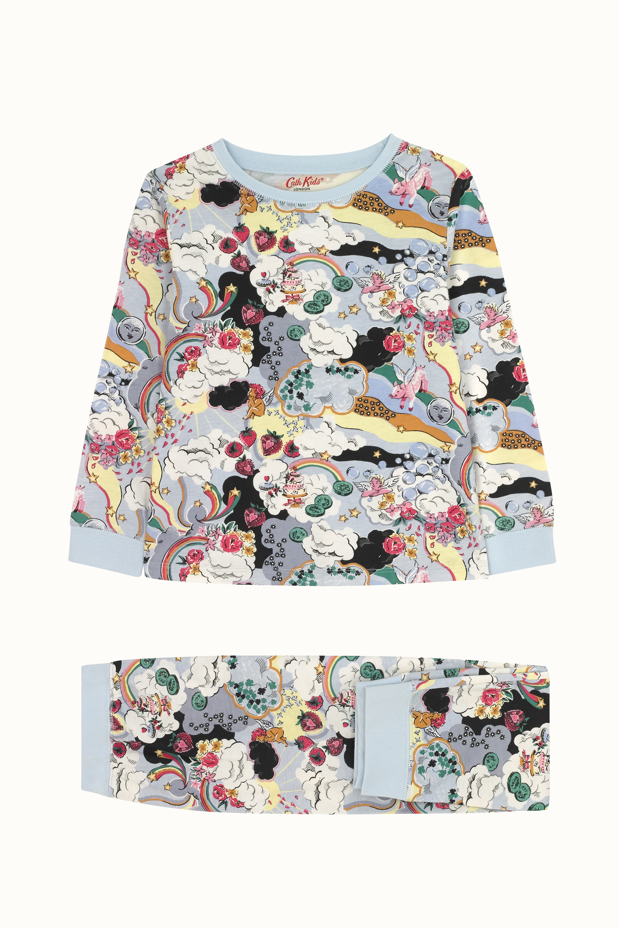 Self Care Long Sleeve Jersey PJs (1-12 Years)