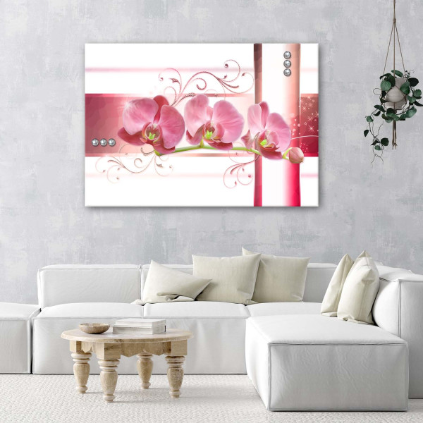 Feeby Obraz na płótnie Storczyki orchidea abstrakcja 60x40