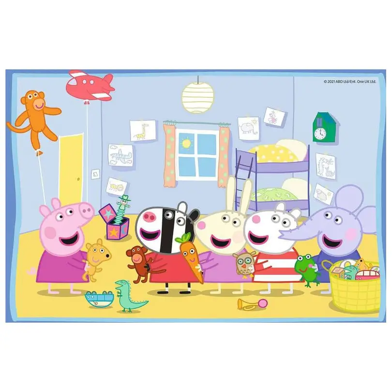Puzzle 24-teilig Peppas Abenteuer