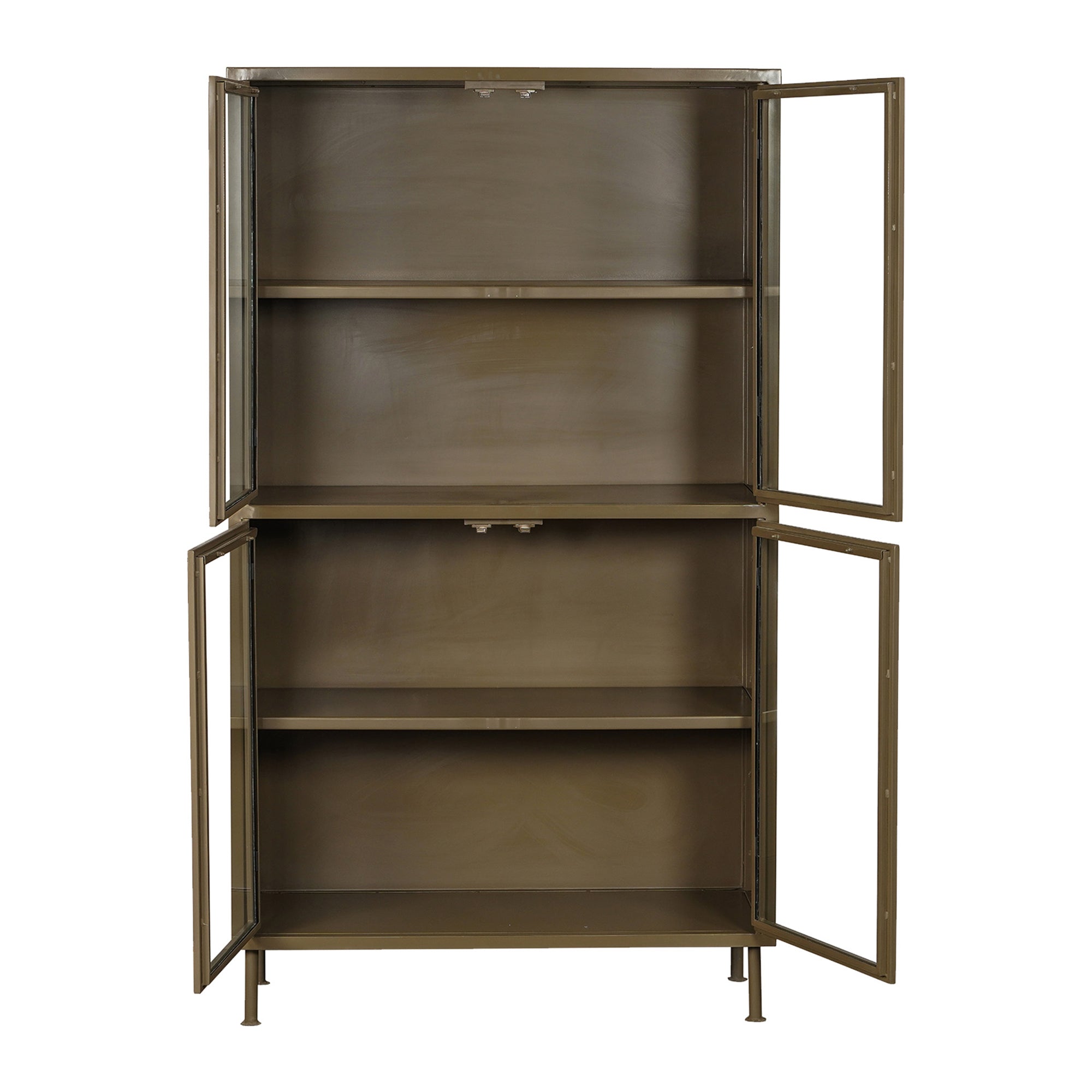 New Routz Sutton Vitrinekast - Brons