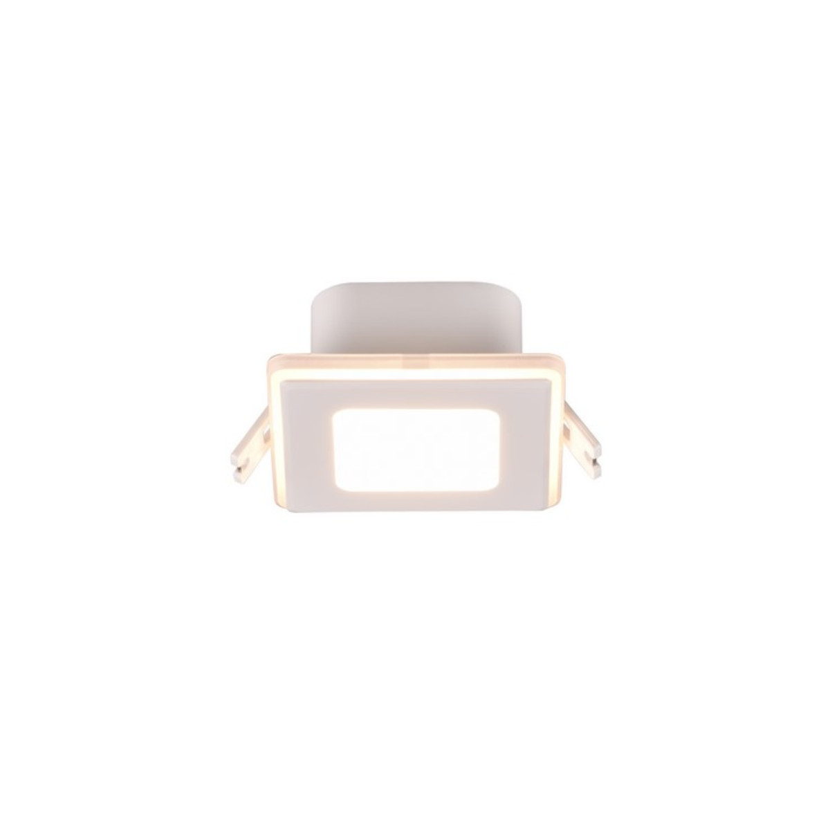 Oprawa wpuszczana NIMBUS kwadratowa biała LED 5W 3000K 450lm IP44 Trio
