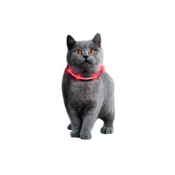 Halsband »Visio Light«, über USB aufladbar, Breite: 12,5 cm, Silikon